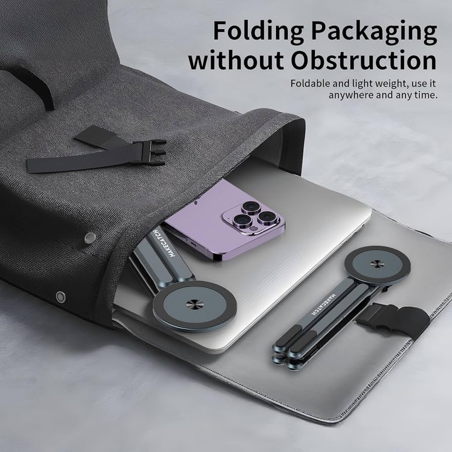 Support multifonctions pour téléphone, tablette et PC portable compatible avec magsafe