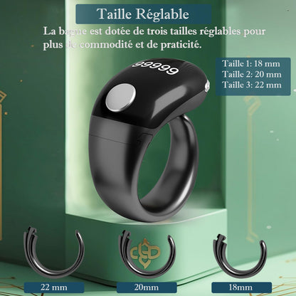 Anneau intelligent S7 pro avec 3 anneaux ( 18mm, 20mm et 22 mm)