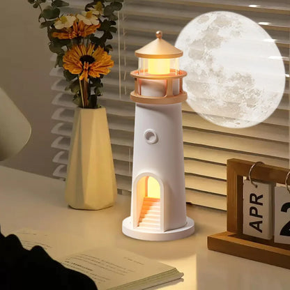 Lampe décorative  avec projection lune et Bluetooth speaker