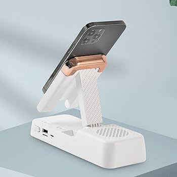 Support telephone avec Bluetooth speaker