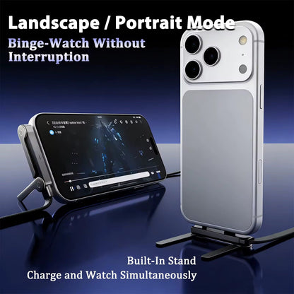 Câble de charge rapide ( 240W) 2 en 1 avec support de téléphone intègré