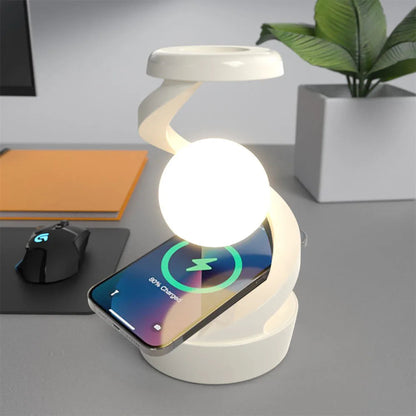 Lampe à suspension rotative