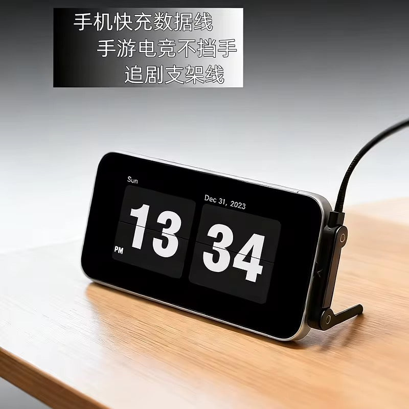 Câble de charge rapide ( 240W) 2 en 1 avec support de téléphone intègré