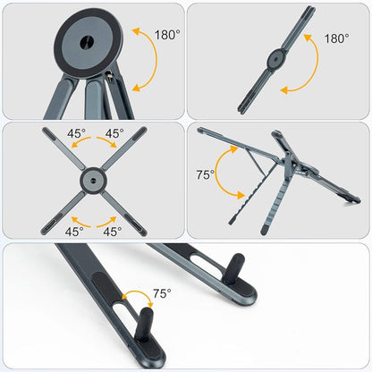 Support multifonctions pour téléphone, tablette et PC portable compatible avec magsafe